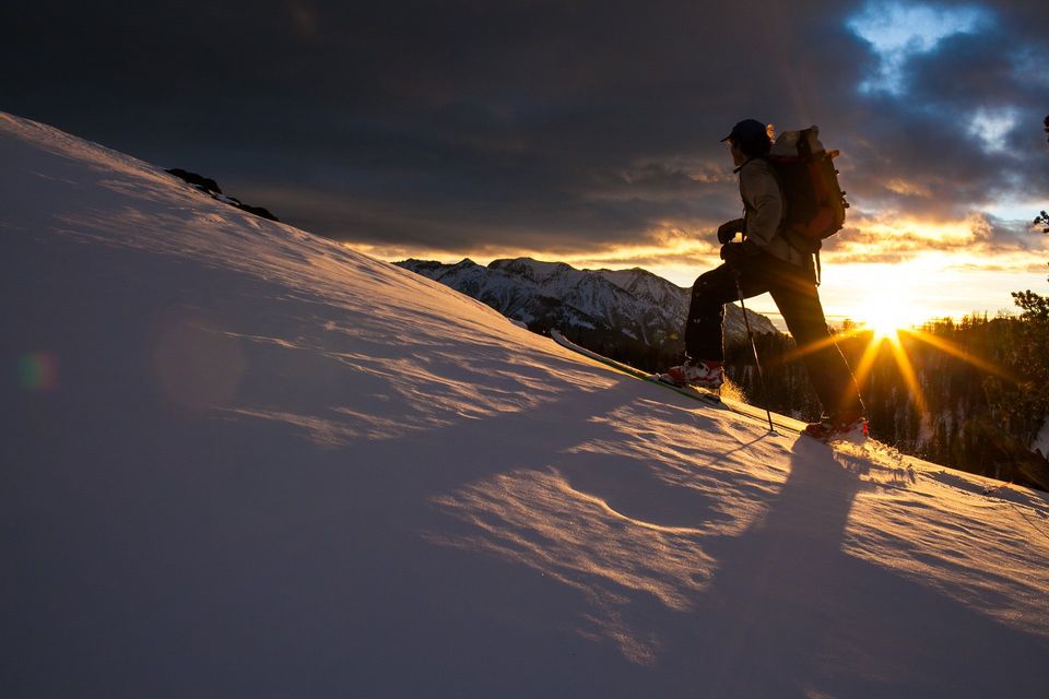 Dawn Patrol. There's no better way to start a day than on skis.