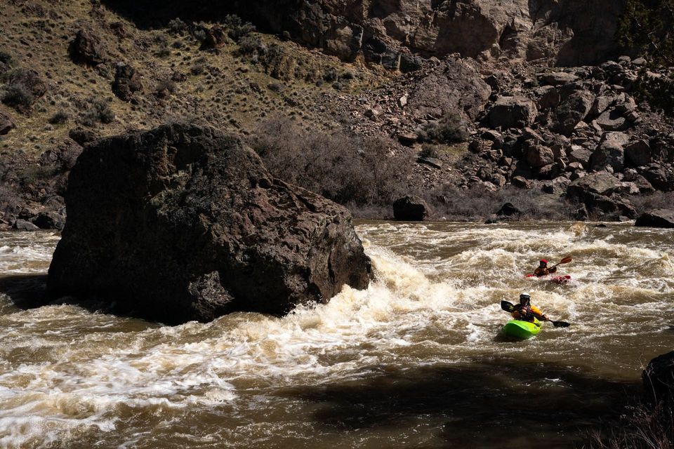 Kayaking the Upper and Middle Owyhee River, photograph by Craig Wolfrom