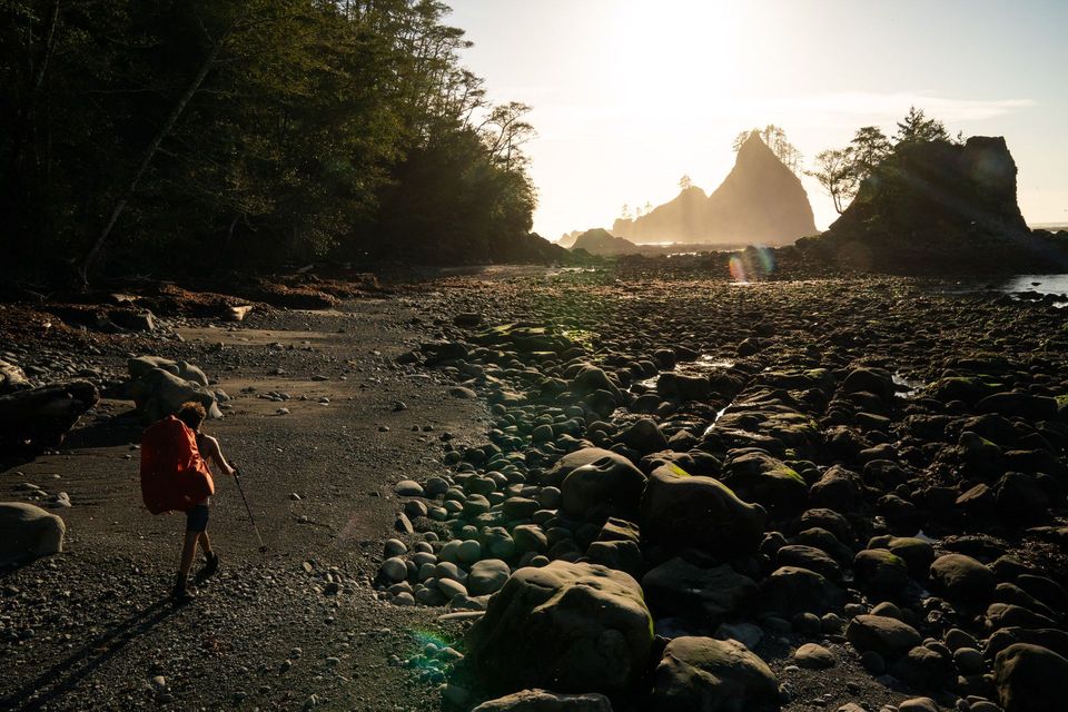 Olympic National Park :: Backpacking Outdoor Education, photograph by Craig Wolfrom