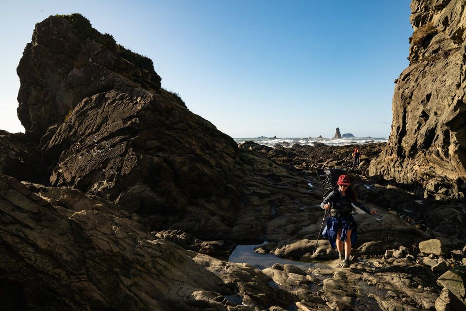 Olympic National Park :: Backpacking Outdoor Education, photograph by Craig Wolfrom