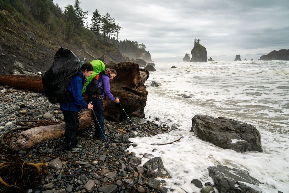 Olympic National Park :: Backpacking Outdoor Education, photograph by Craig Wolfrom