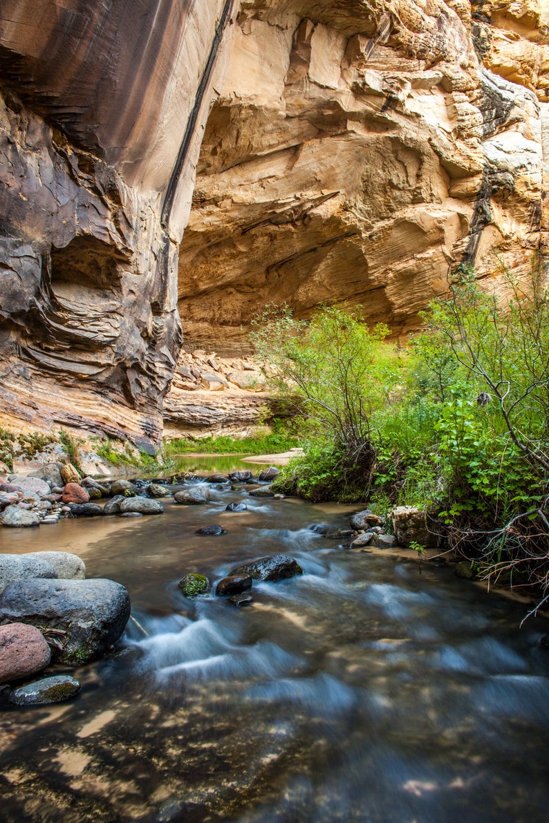 RGB No. 1, Grand Staircase-Escalante, Utah. A river runs through a canyon in southern Utah.